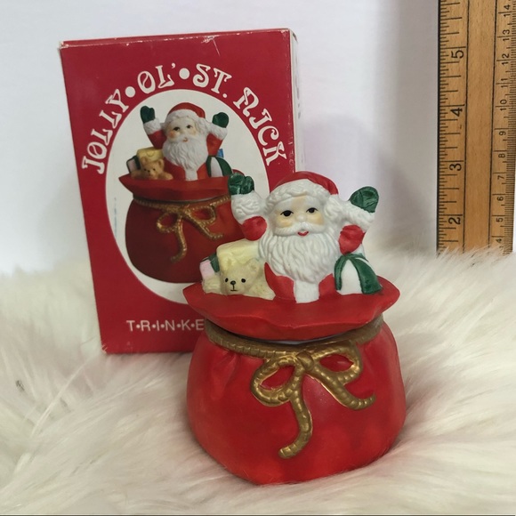 Santa Claus Trinket Box - Picture 1 of 4